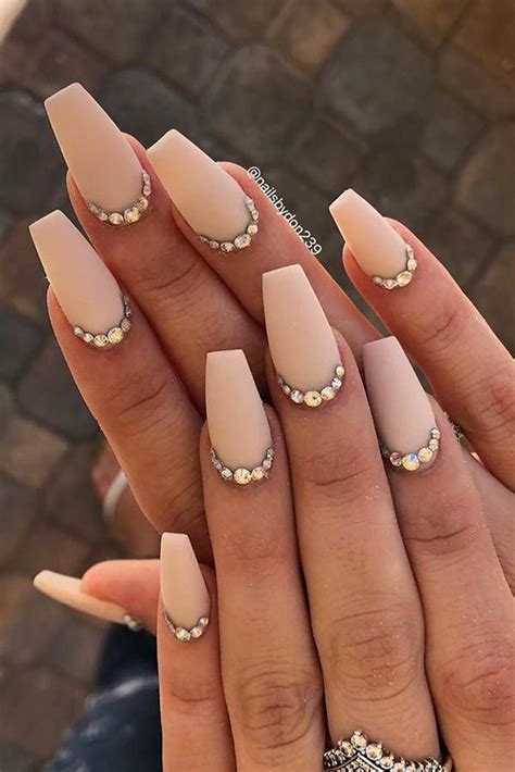 nude matt nails|18 Classy and Trendy Nude Matte Nails